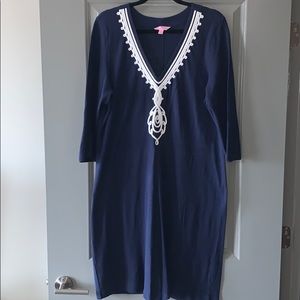 Navy Lilly Pulitzer dress size xl